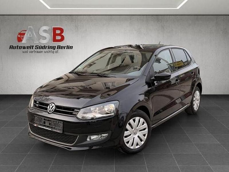 Gebraucht VW Polo Match 69 PS (50 kW) 2013 Schwarz Kleinwagen