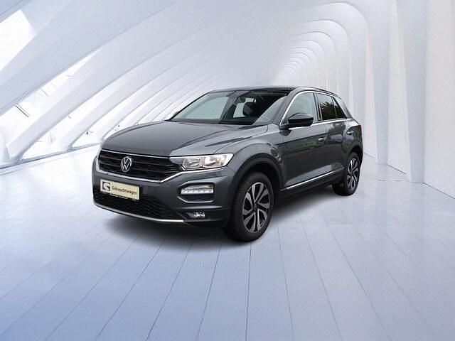 Indiumgrau (metallic) Gebraucht 2021 VW T-Roc Active SUV | 23.380 € (Fairer Preis) - Bild 1/4