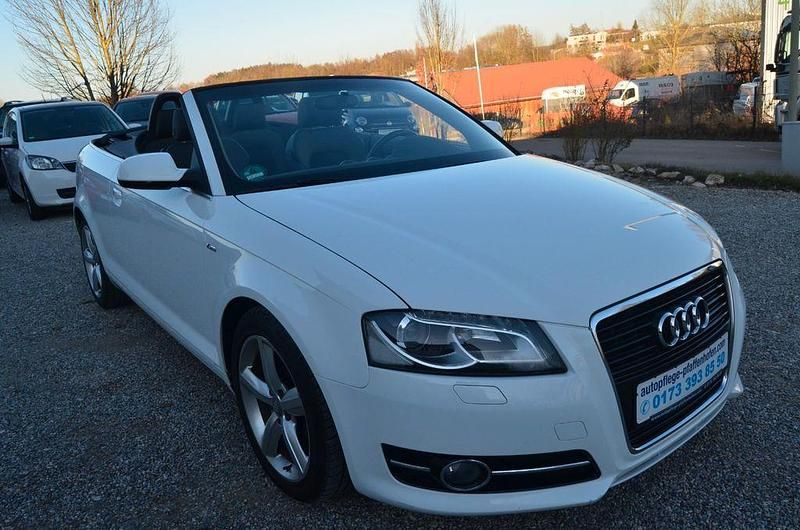 Gebraucht Audi A3 Cabriolet S-Line 160 PS (117 kW) 2011 Weiß Cabrio