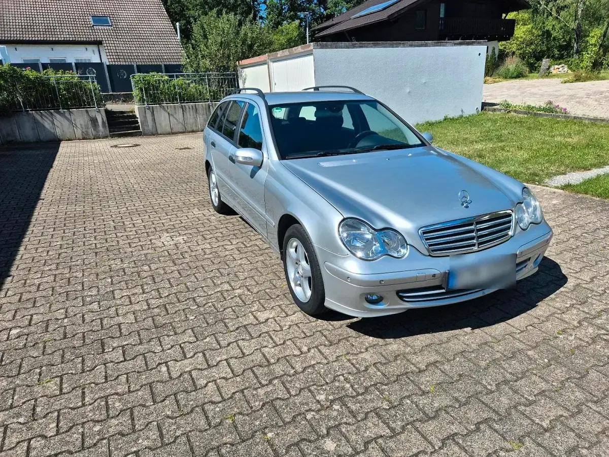 Gebraucht Mercedes C200 122 PS (89 kW) 2006 Silber Kombi