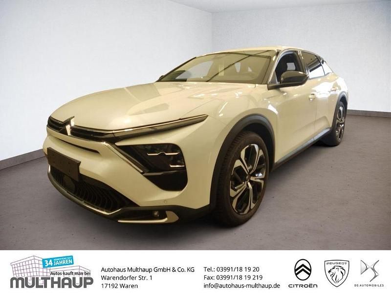 Perlmutt weiss metallic Gebraucht 2024 Citroën C5 X PureTech Limousine | 19.440 € (Guter Preis) - Bild 1/4