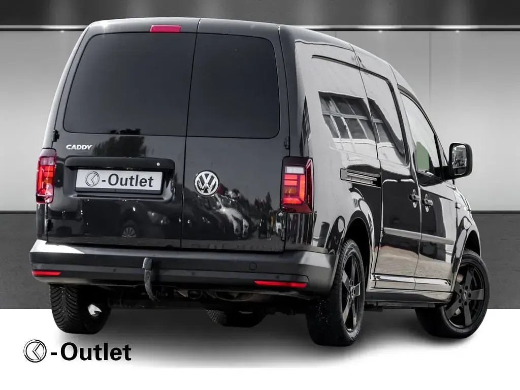 Gebraucht VW Caddy Maxi 125 PS (91 kW) 2018 Schwarz Van / Kleinbus
