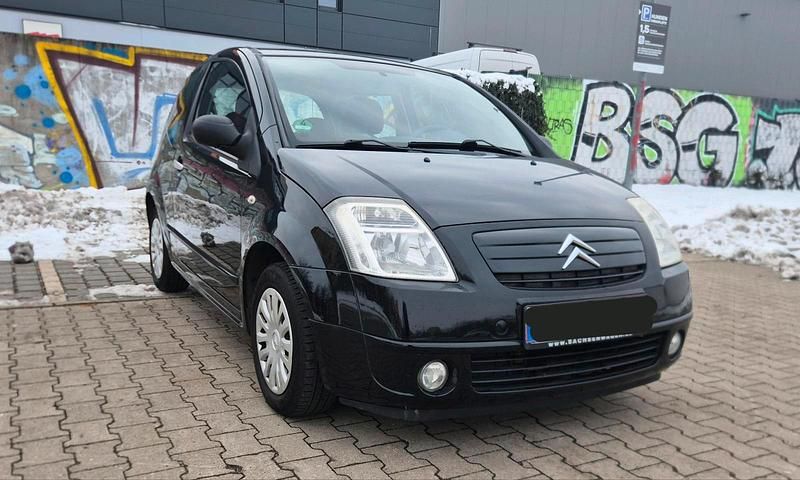 Gebraucht Citroën C2 60 PS (44 kW) 2006 Schwarz Kleinwagen