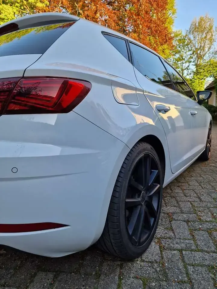 Brugt Seat Leon FR 184 HK (135 kW) 2017 Hvid Hatchback