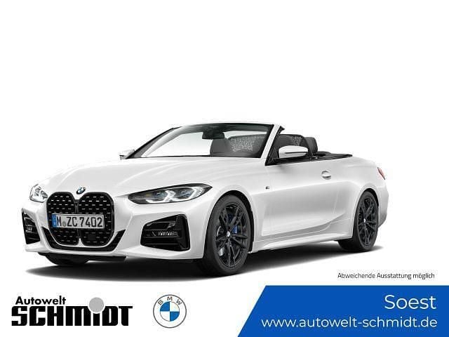 Weiß Gebraucht 2022 BMW 420 M Sport Cabrio | 38.390 € (Fairer Preis) - Bild 1/4