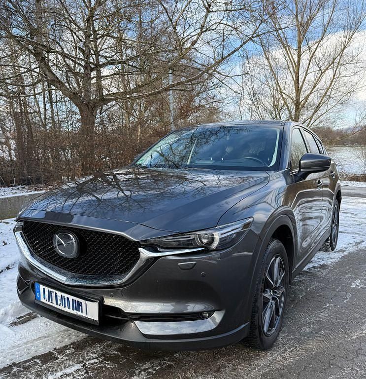 Grau Gebraucht 2018 Mazda CX-5 Sports-Line SUV | 19.250 € (Guter Preis) - Bild 1/4