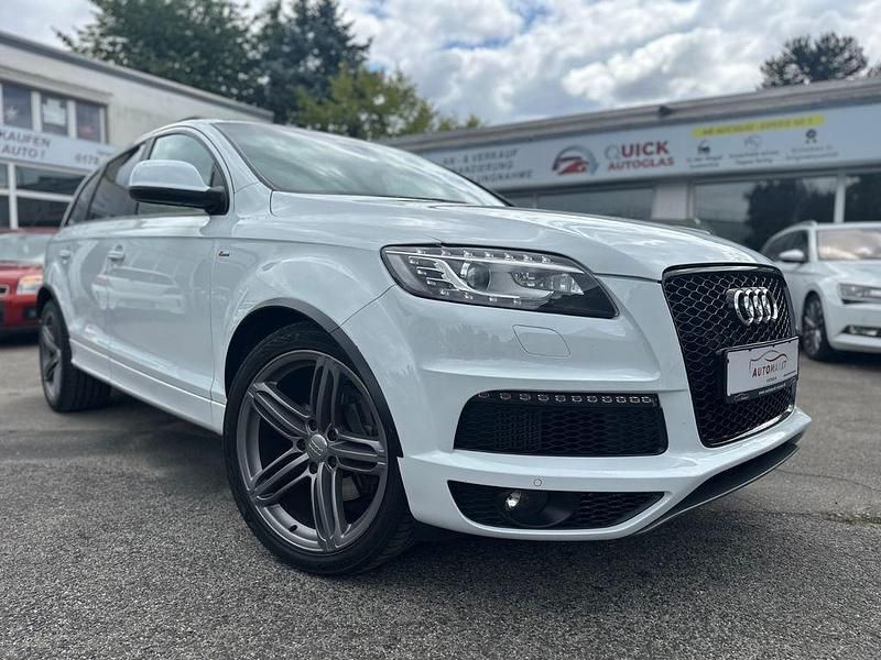 Weiß Gebraucht 2013 Audi Q7 Sport SUV | 22.900 € (Teuer) - Bild 1/4