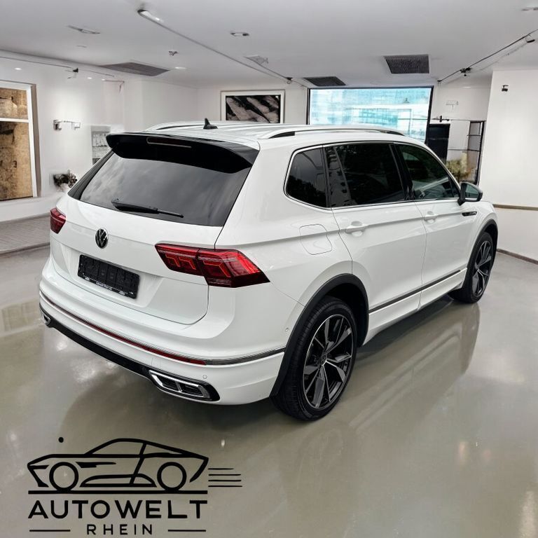 Gebraucht VW Tiguan Allspace R-line 200 PS (147 kW) 2022 Weiß SUV