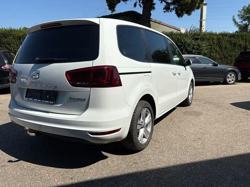 Gebraucht Seat Alhambra Ecomotive 150 PS (110 kW) 2017 Weiß Van / Kleinbus