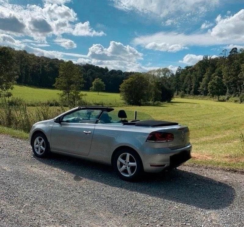 Gebraucht VW Golf Cabriolet 122 PS (89 kW) 2013 Silber Cabrio