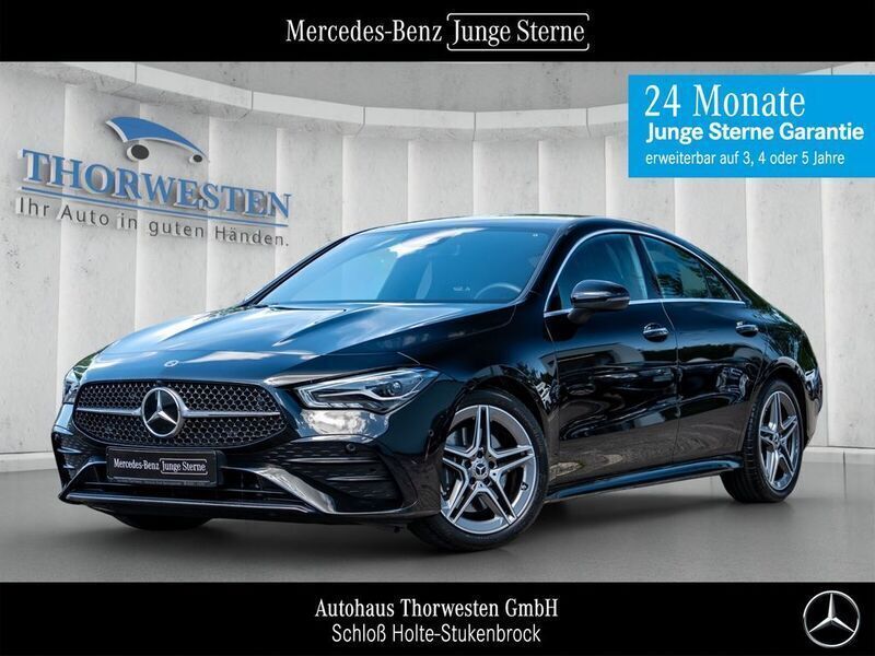 Schwarz Gebraucht 2024 Mercedes CLA200 Advanced Plus Coupé | 34.190 € (Guter Preis) - Bild 1/4
