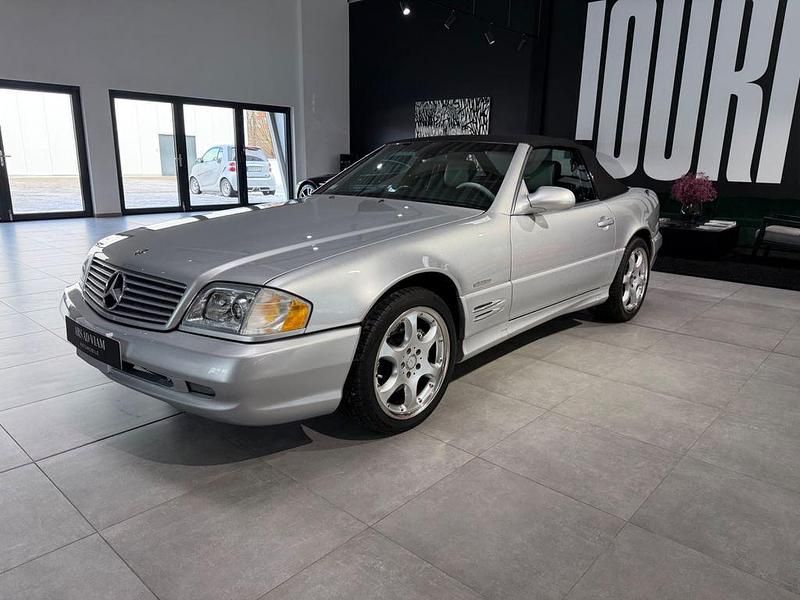 Gebraucht Mercedes SL500 AMG 306 PS (225 kW) 2001 Silber Cabrio