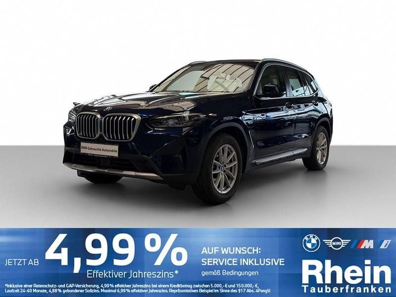 Blau Gebraucht 2022 BMW X3 Sport Line SUV | 33.440 € (Superpreis) - Bild 1/4