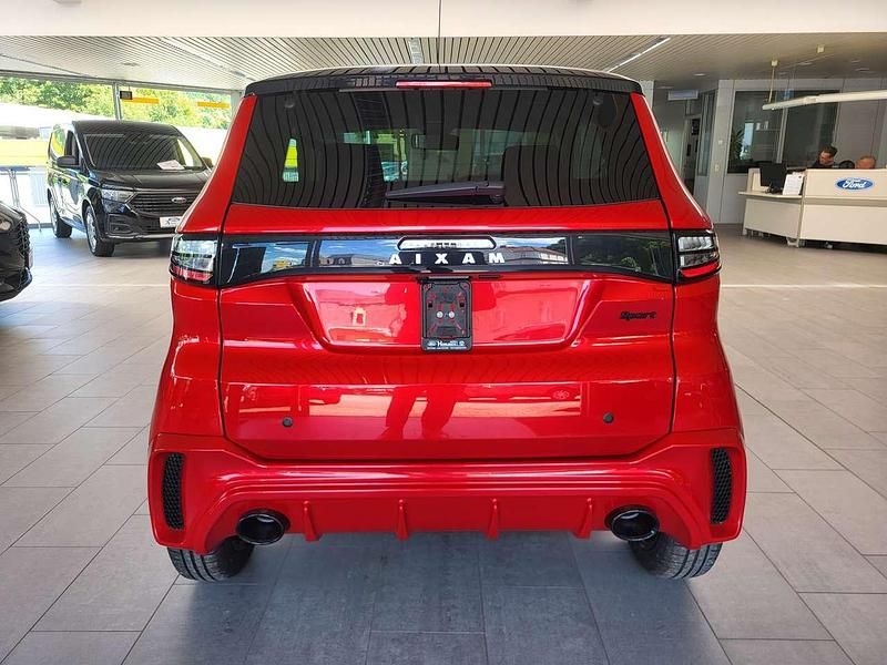 Neu Aixam City Sport 2025 Perlmuttrot Kleinwagen