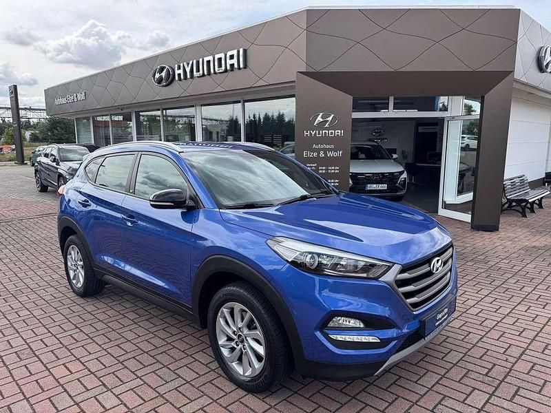 Champion blue Gebraucht 2018 Hyundai Tucson Passion SUV | 16.990 € (Etwas zu teuer) - Bild 1/4