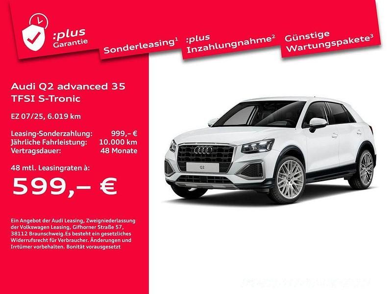 Gebraucht Audi Q2 Advanced Plus 150 PS (110 kW) 2025 Weiß SUV