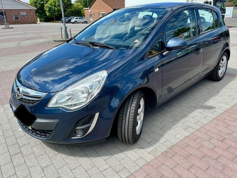 Blau Gebraucht 2012 Opel Corsa Edition Kleinwagen | 3.600 € (Fairer Preis) - Bild 1/4
