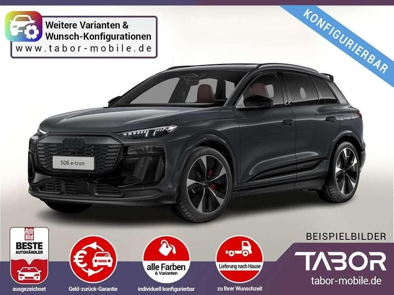 Grau Neu 2025 Audi SQ6 e-tron Performance SUV | 76.988 € - Bild 1/4
