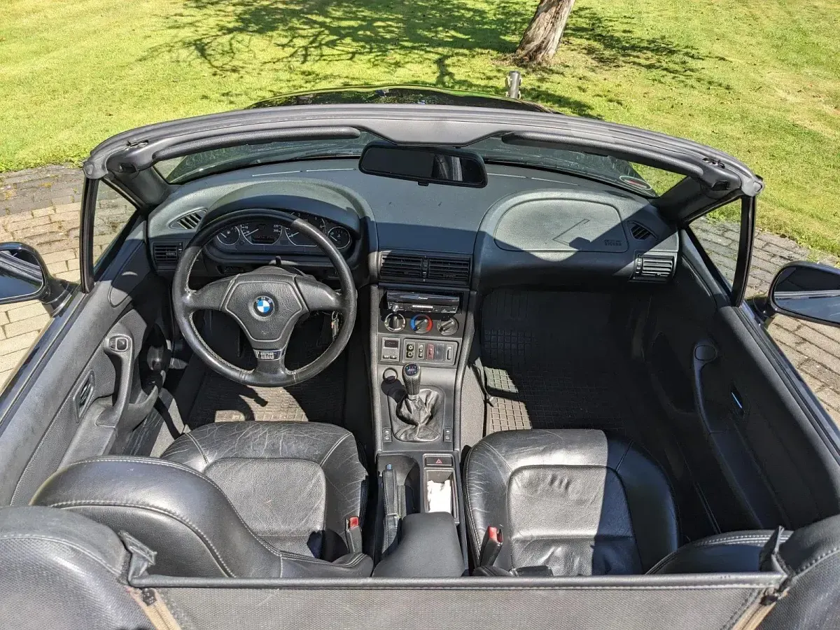 Brugt BMW Z3 192 HK (141 kW) 1997 Sort Cabriolet