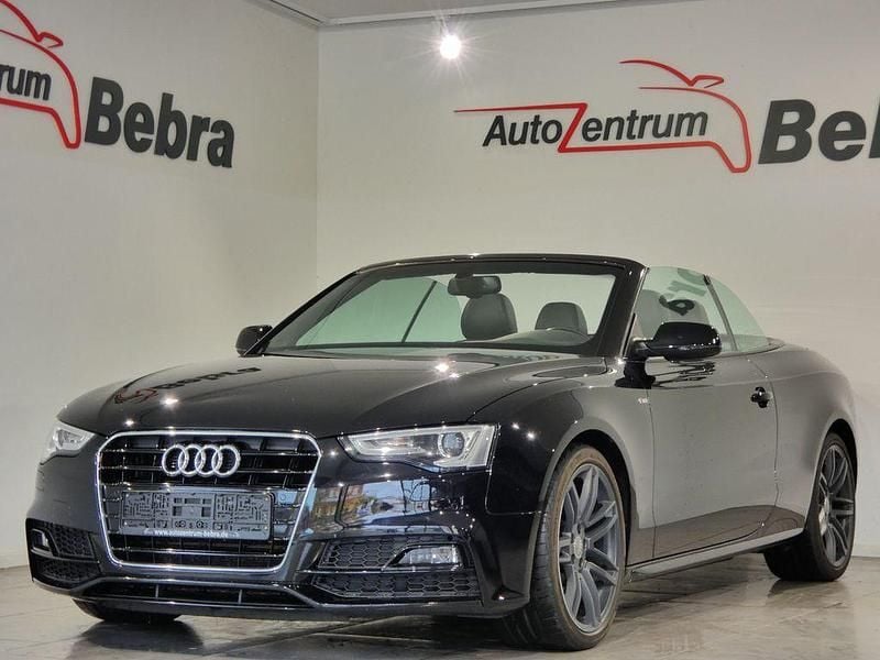 Schwarz Gebraucht 2015 Audi A5 Cabriolet S-Line Cabrio | 17.990 € (Guter Preis) - Bild 1/4