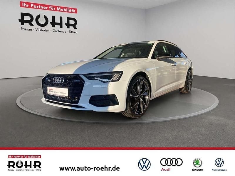 Gletscherweiss metallic Gebraucht 2025 Audi A6 Advanced Kombi | 45.850 € (Guter Preis) - Bild 1/4