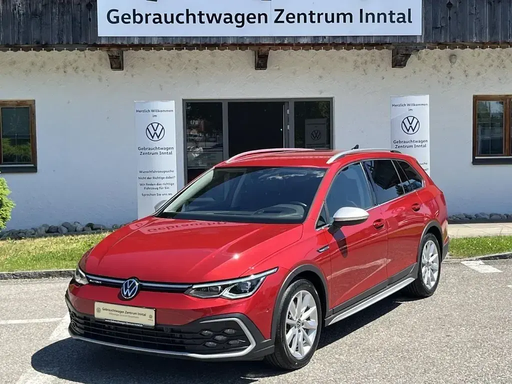 Brugt VW Golf Alltrack 200 HK (147 kW) 2022 Rød Stationcar