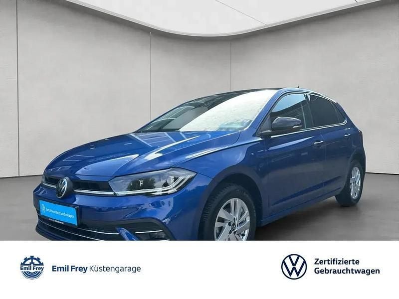 Blau Gebraucht 2022 VW Polo Style Limousine | 18.450 € (Fairer Preis) - Bild 1/4