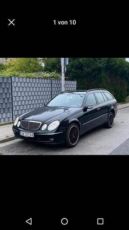 Schwarz Gebraucht 2005 Mercedes E320 Kombi | 2.000 € (Superpreis) - Bild 1/4