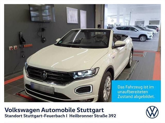 Weiß Gebraucht 2022 VW T-Roc Cabriolet R-line Cabrio | 30.430 € (Fairer Preis) - Bild 1/1