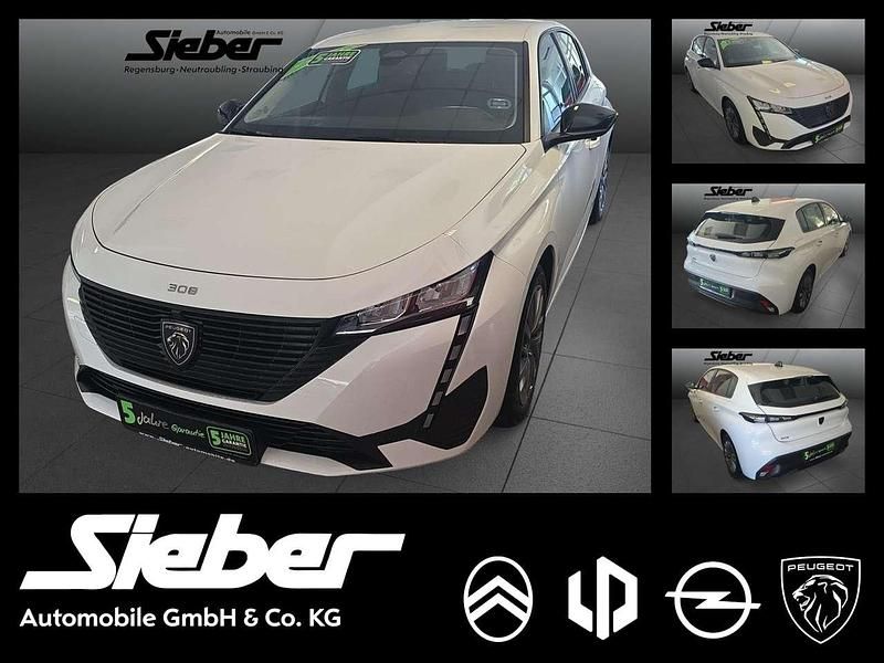 Weiss Gebraucht 2022 Peugeot 308 Active Limousine | 18.990 € (Etwas zu teuer) - Bild 1/4