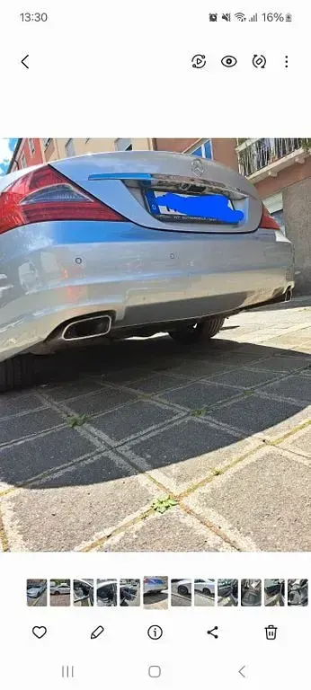 Gebraucht Mercedes CLS320 224 PS (164 kW) 2009 Silber Coupé
