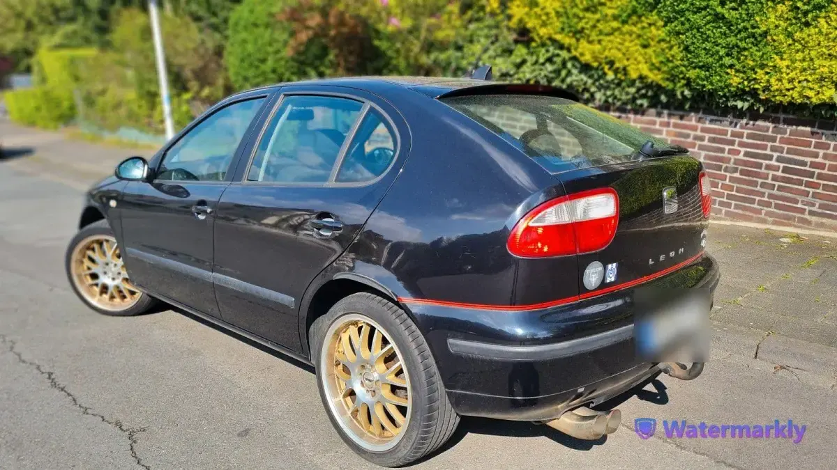 Gebraucht Seat Leon 105 PS (77 kW) 2006 Schwarz Kleinwagen