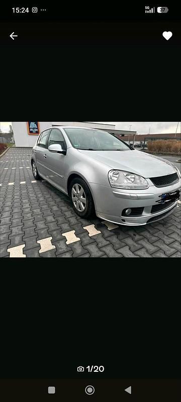 Gebraucht VW Golf V 102 PS (75 kW) 2006 Silber Kleinwagen