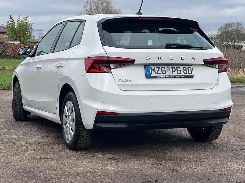 Gebraucht Skoda Fabia Drive 116 PS (85 kW) 2024 Weiß Kleinwagen