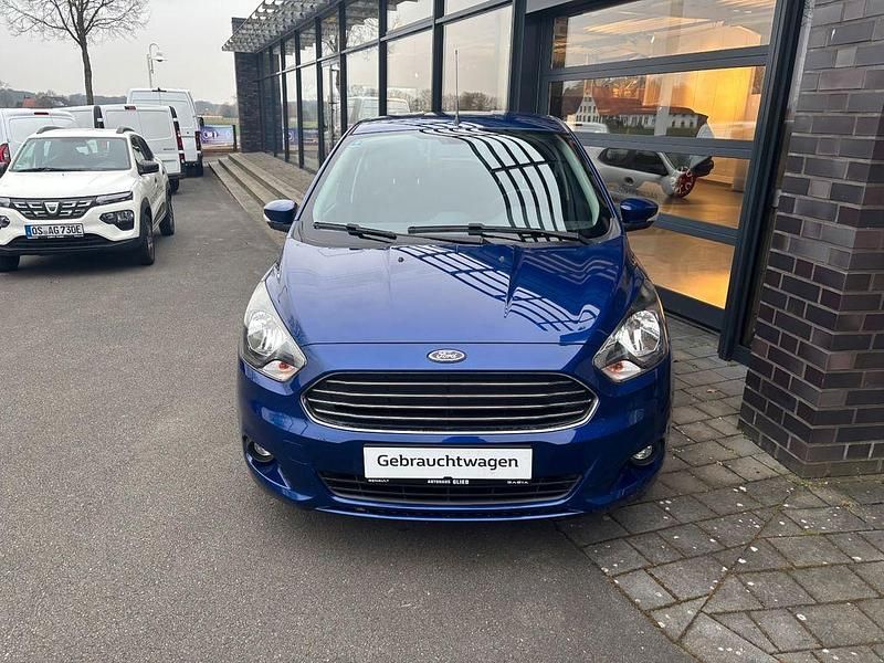 Gebraucht Ford Ka Plus Cool & Sound Edition 86 PS (63 kW) 2018 Blau Kleinwagen