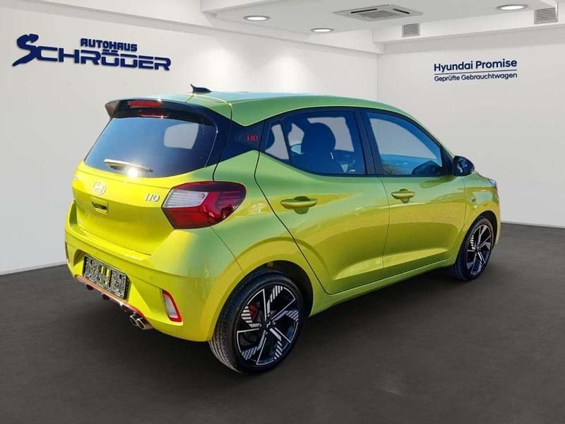 Gebraucht Hyundai i10 N Line 99 PS (72 kW) 2025 Lucid lime / met Kleinwagen