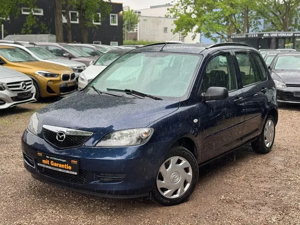 Brugt Mazda 2 75 HK (55 kW) 2003 Blå Hatchback