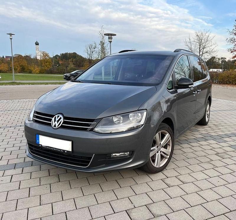 Grau Gebraucht 2012 VW Sharan Van / Kleinbus | 7.500 € (Superpreis) - Bild 1/4
