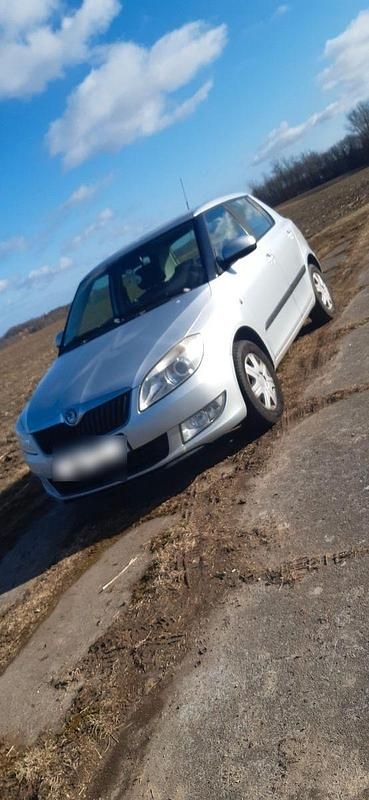 Gebraucht Skoda Fabia 75 PS (55 kW) 2010 Silber Kleinwagen
