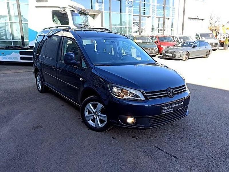 Gebraucht VW Caddy Maxi Comfortline 140 PS (102 kW) 2015 Blau Van / Kleinbus