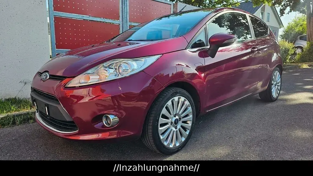 Gebraucht Ford Fiesta Titanium 82 PS (60 kW) 2009 Violett Limousine