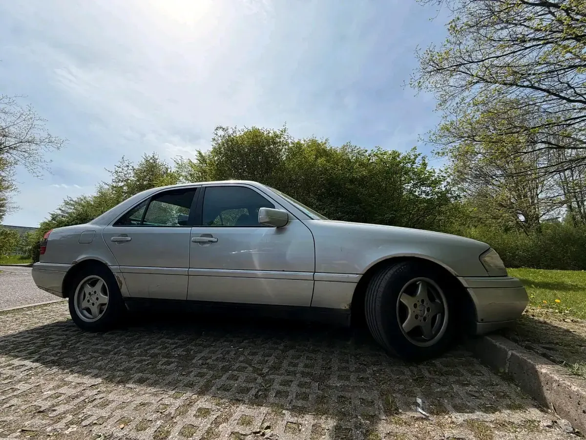 Brugt Mercedes C230 1997 Sølv Sedan