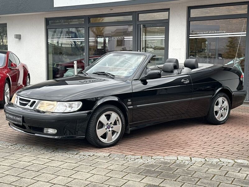 Schwarz Gebraucht 2003 Saab 9-3 Cabriolet Cabrio | 4.450 € (Teuer) - Bild 1/4