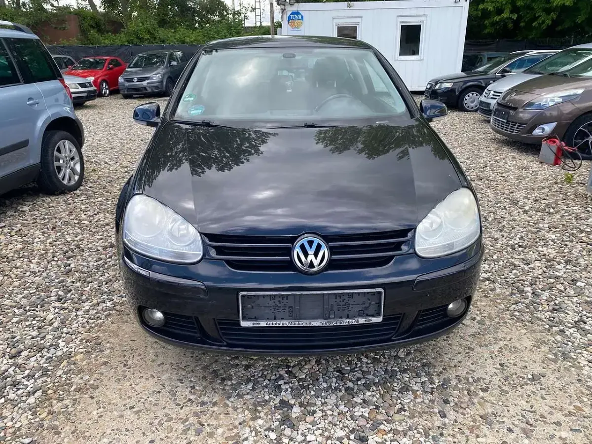 Gebraucht VW Golf V United 80 PS (58 kW) 2007 Black magic perleffekt Kleinwagen