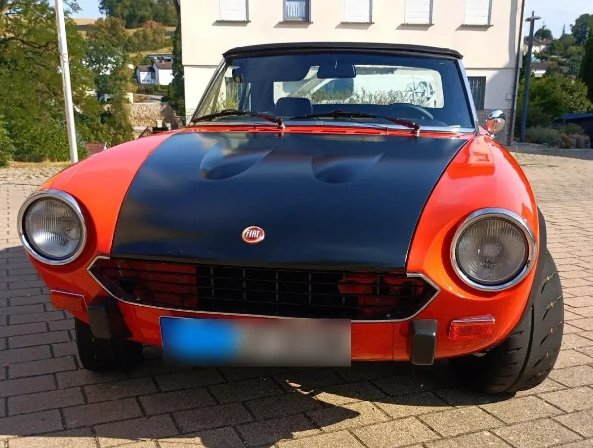 Gebraucht Fiat 124 Abarth 83 PS (61 kW) 1978 Orange Cabrio