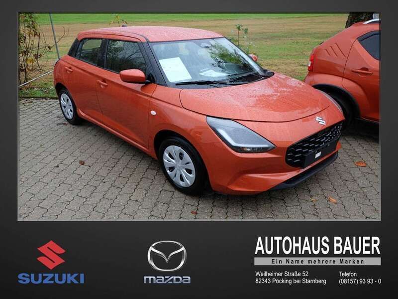 Flame orange met Neu 2025 Suzuki Swift Club Kleinwagen | 18.520 € - Bild 1/4