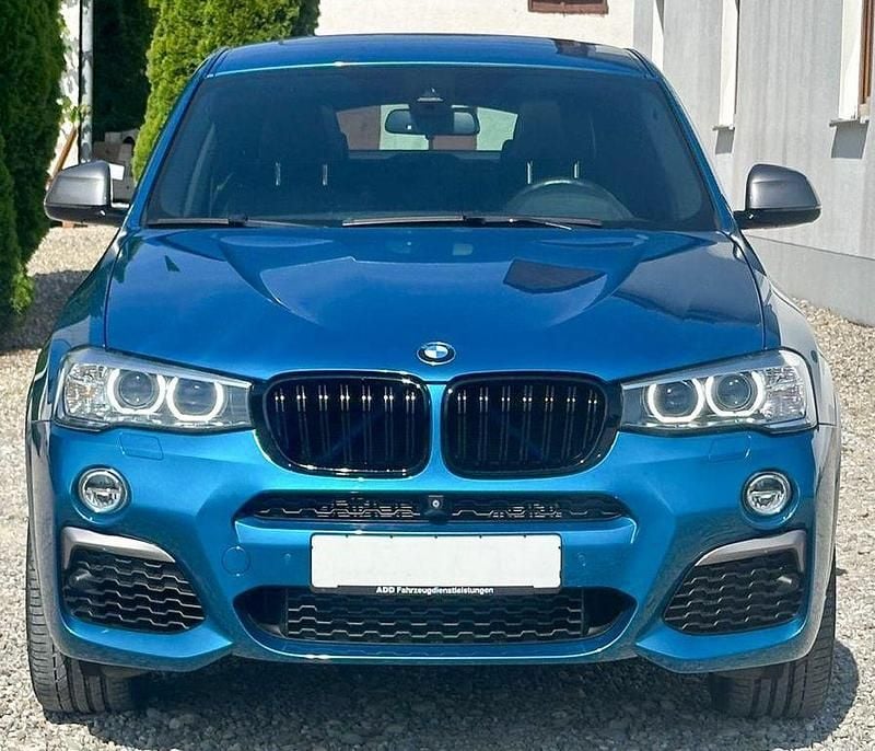 Long beach blue metallic Gebraucht 2016 BMW X4 M Sport SUV | 29.999 € (Fairer Preis) - Bild 1/4