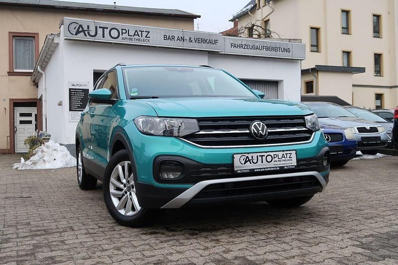 Gebraucht VW T-Cross Life 95 PS (69 kW) 2020 Grün SUV