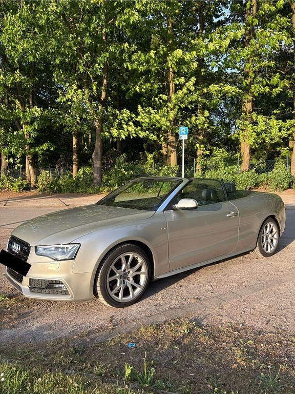 Beige Gebraucht 2013 Audi A5 Cabriolet S-Line Cabrio | 14.900 € (Fairer Preis) - Bild 1/4