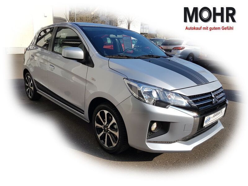 Silber Gebraucht 2024 Mitsubishi Space Star Select+ Limousine | 14.980 € (Fairer Preis) - Bild 1/4